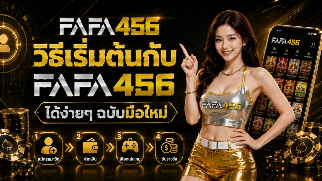 วิธีเริ่มต้นกับ FAFA456 ได้ง่ายๆ ฉบับมือใหม่